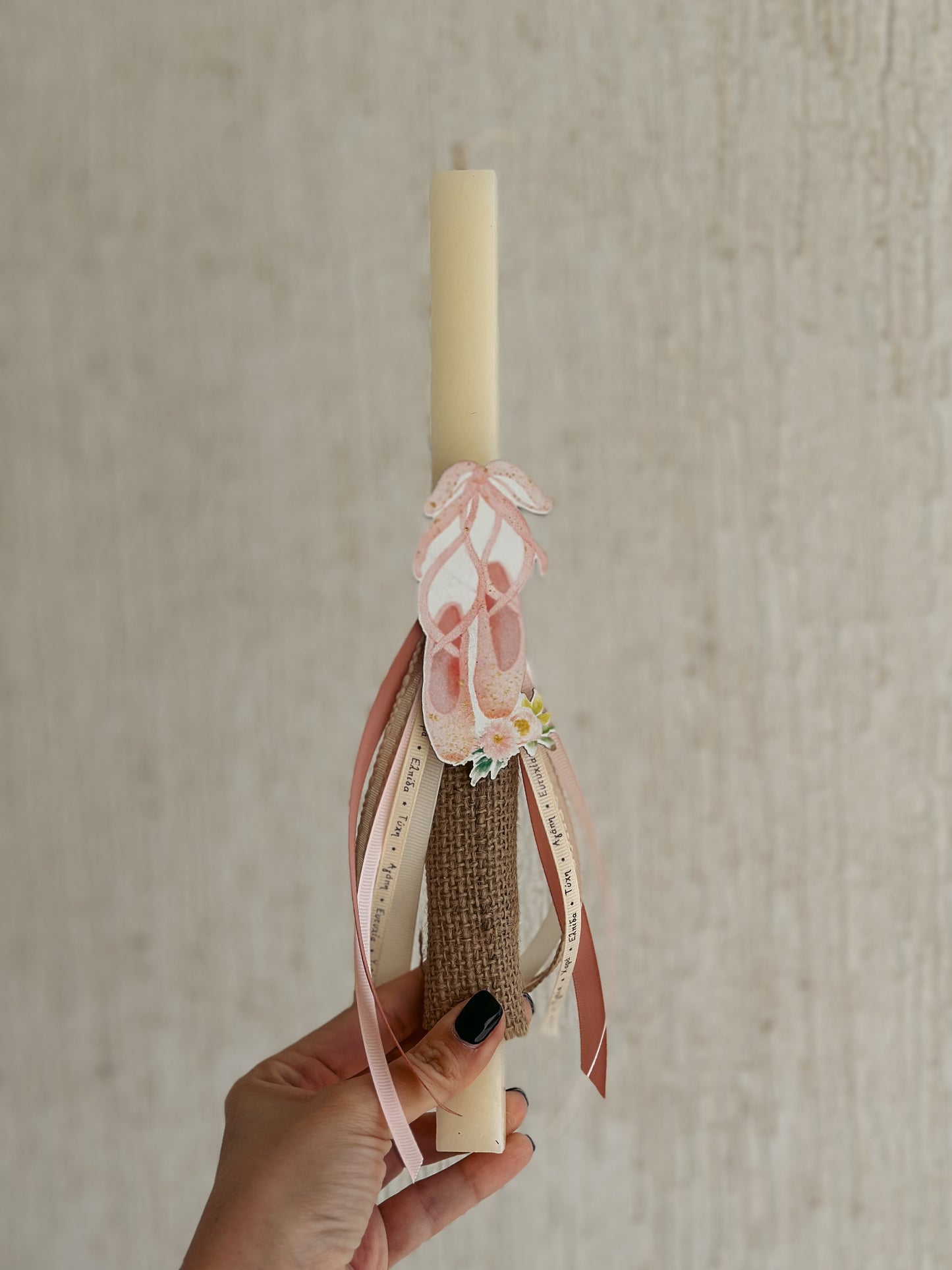 Ballet Easter Candle