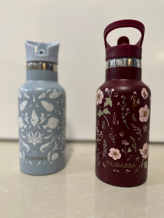 Water bottle (Fall Flowers)