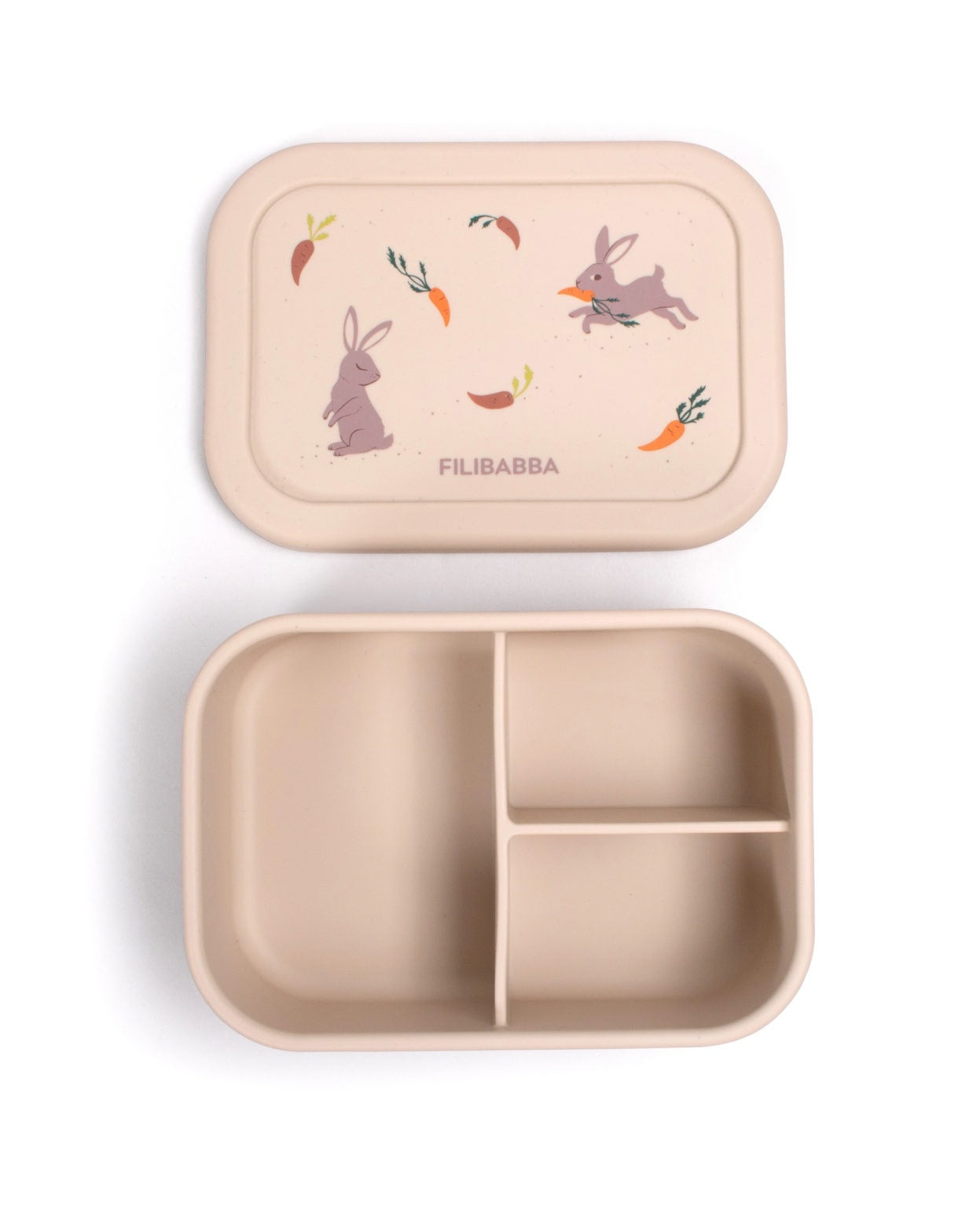 Silicone lunchbox- Toasted Almond