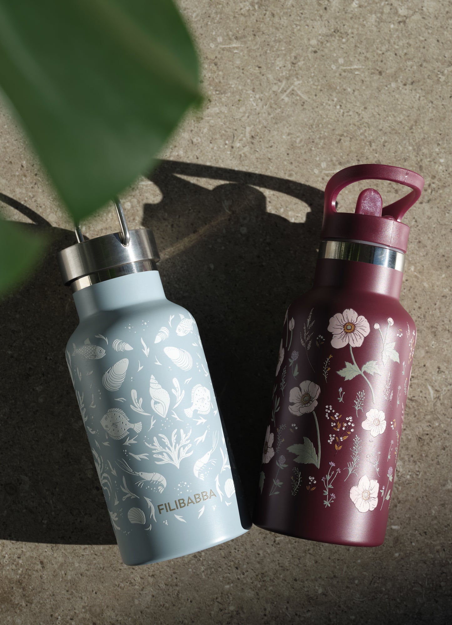 Water bottle (Fall Flowers)