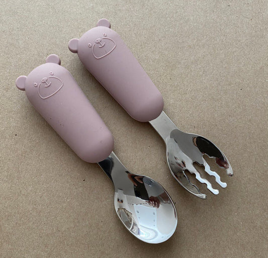 Cutlery set Pink