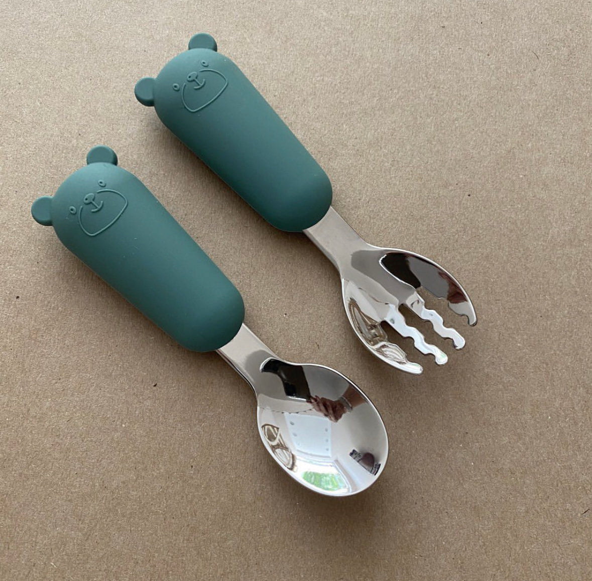 Cutlery set Green