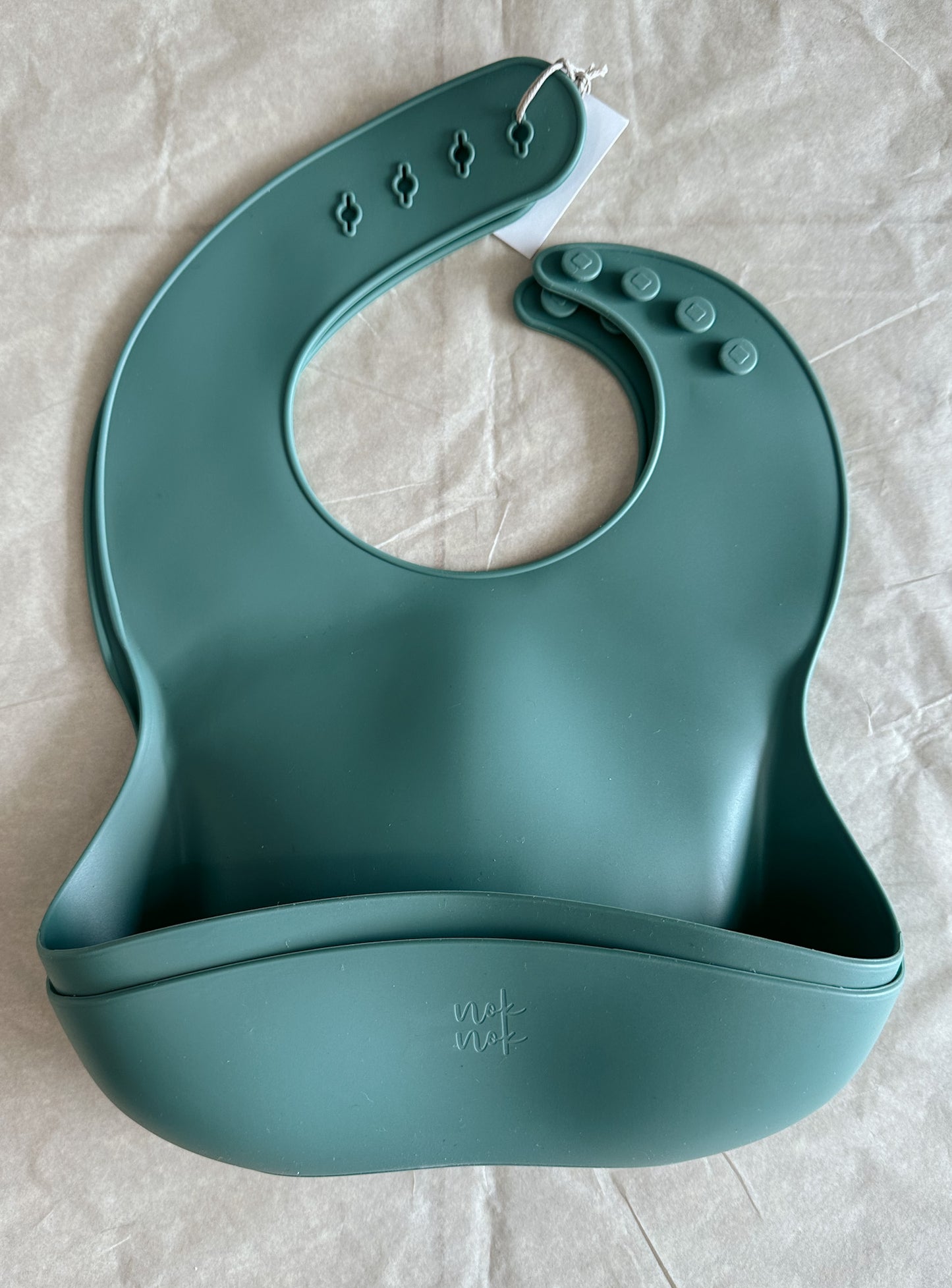 Silicone Bib Green