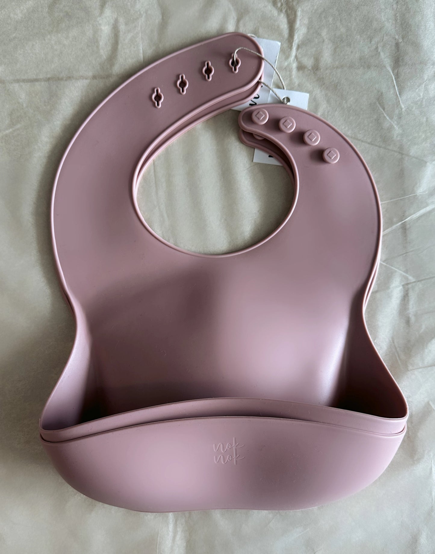 Silicone Bib Pink